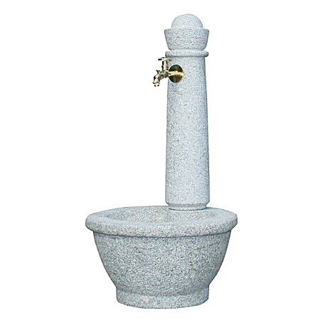 Garantia Brunnen Roma (Lightgranite, 54 x 54 x 100 cm)