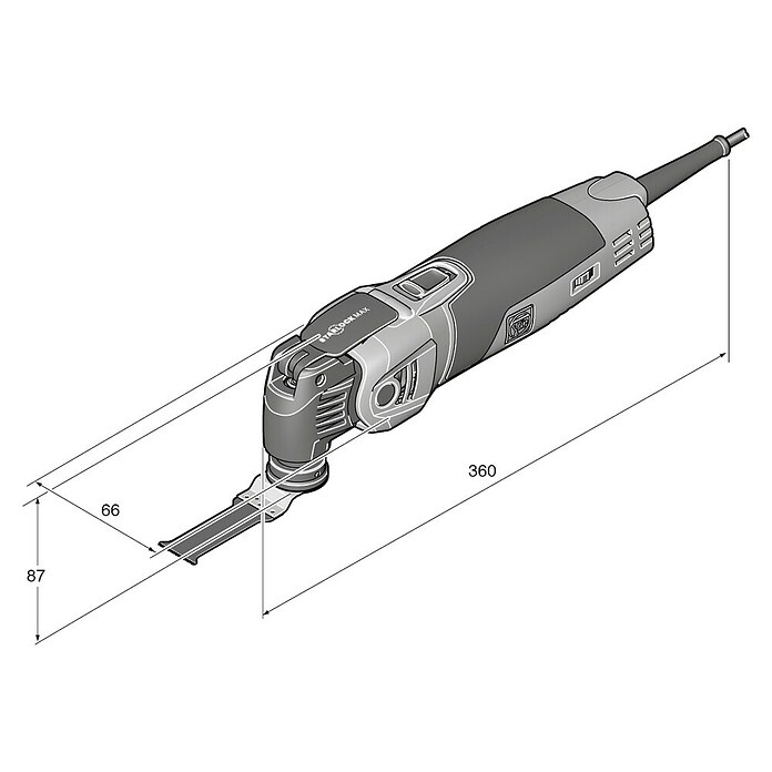 Fein MultiMaster Elektrisch rotatiegereedschap MM 700 Max (StarlockMax-Gereedschapshouder) | BAUHAUS