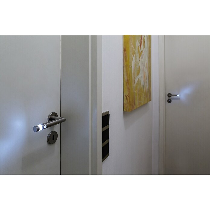 Portaferm LED-Zimmertürgarnitur (Lochung: Buntbart BB, Matt, Infrarotsensor, Universell einsetzbar)