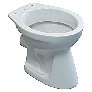 Gustavsberg Concentus Pure Stand-WC (Mit Spülrand, Ohne Spezialglasur, Spülform: Tief, WC Abgang: Waagerecht, Weiß)
