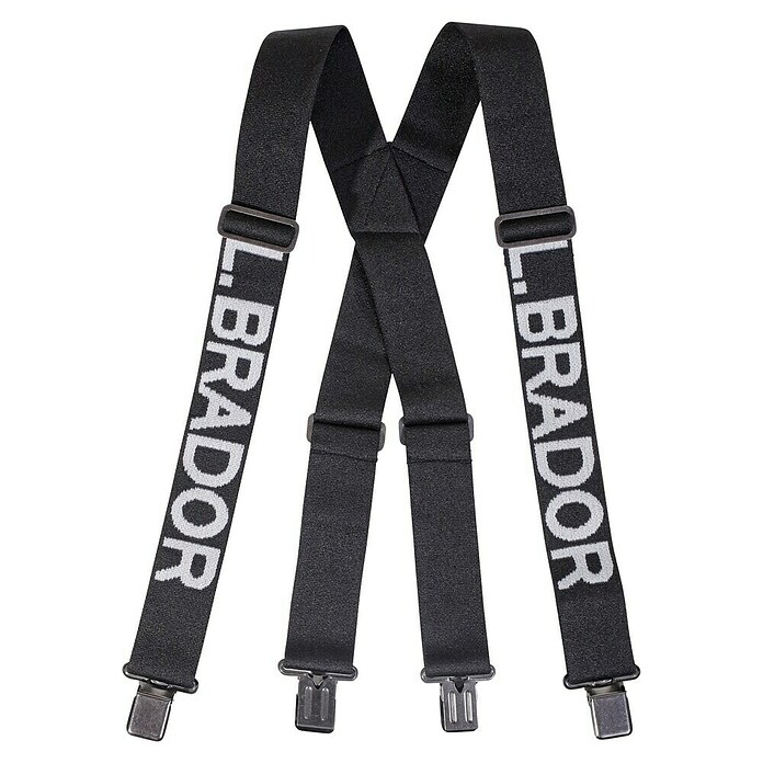 L.Brador Bretels 533PE (Zwart)