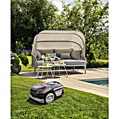 Sunfun Solo Rope Lounge kavč  (Š x G x V: 187 x 114 x 81,5 cm, Aluminij, Olefin, Siva) | 8303 - Loungeset | ICAE - Sommermöbel Loungemöbel | ICA - Sommermöbel | IC - Freizeit im Garten | I - Stadtgarten | BAUHAUS