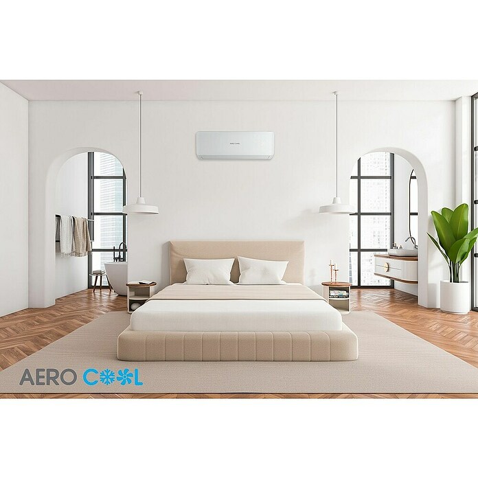 Inverterska split klimatska naprava AERO COOL ARCTIC PRO 12  (Zmogljivost hlajenja: 3.500 W, Ogrevalna moč: 3.400 W) | 3419 - Split Marke | CBKC - Klima Marke | CBK - Klima | CB - Elektroinstallation | C - Elektro | BAUHAUS