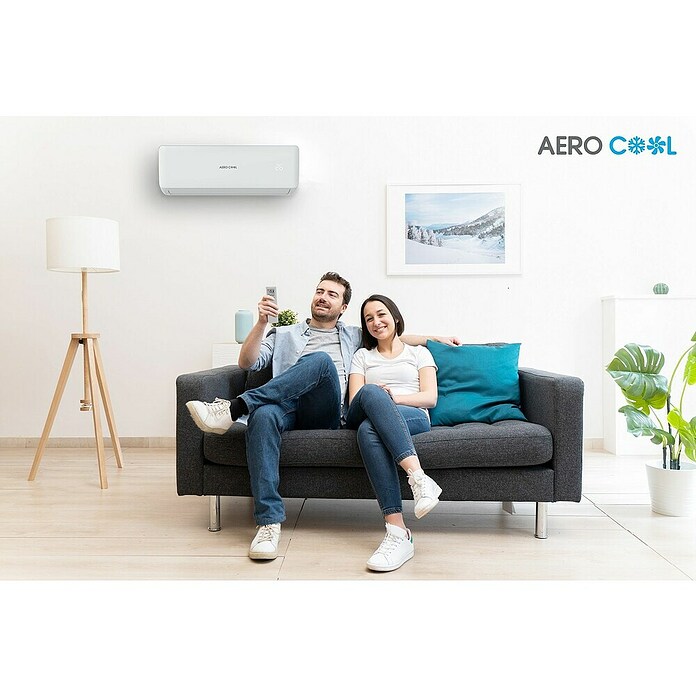 Inverterska split klimatska naprava AERO COOL ARCTIC PRO 12  (Zmogljivost hlajenja: 3.500 W, Ogrevalna moč: 3.400 W) | 3419 - Split Marke | CBKC - Klima Marke | CBK - Klima | CB - Elektroinstallation | C - Elektro | BAUHAUS