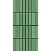 Revêt Wandpaneelmuster SPC Wall Butcherblock (Grün Hochglänzend, 280 x 160 x 3,7 mm) | BAUHAUS