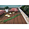 Kovalex WPC-Terrassenpaket (3,9 x 3 m, Braun, Mattiert)