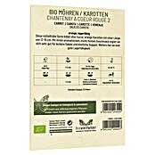 samenmaier Gemüsesamen Bio Karotten Chantenay (Lebensdauer Pflanzen: Einjährig, 3 g) | BAUHAUS
