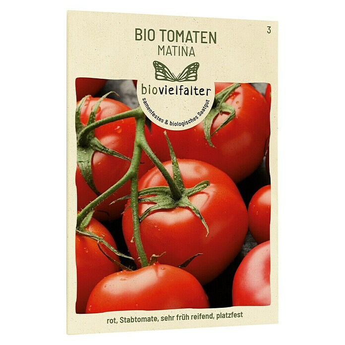 samenmaier Gemüsesamen Bio Tomate Matina (Solanum lycopersicum, Erntezeit: Juli) | BAUHAUS