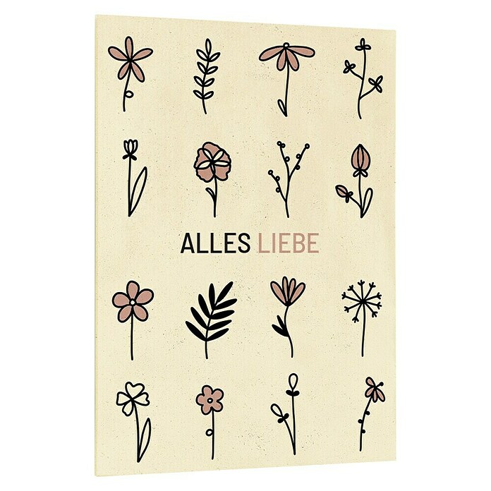 samenmaier Blumensamenmischung - und Kräutermischung Grußkarte (Alles Liebe, Ein- und mehrjährige Arten) | BAUHAUS
