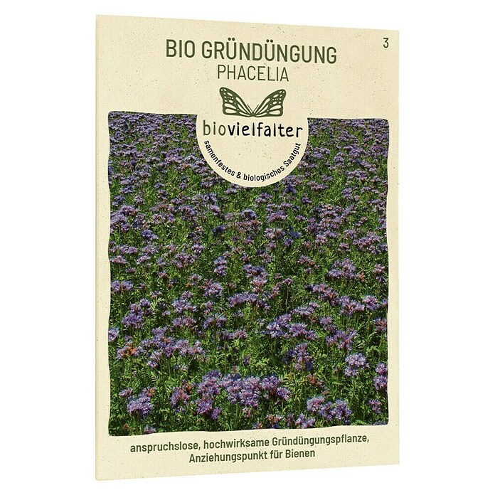 samenmaier Gründüngung Bio Phacelia (Phacelia tanacetifolia, 10 m²) | BAUHAUS