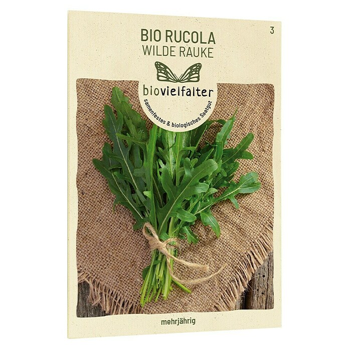 samenmaier Salatsamen Bio Rucola Wilde Rauke (Rucola selvatica, Erntezeit: Mai) | BAUHAUS