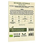 Gemüsesamen Bio Wurzel-Petersilie Halblang (Petroselinum crispum ssp. tuberosum, Erntezeit: September) | BAUHAUS
