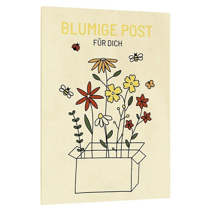 samenmaier Blumensamenmischung - und Kräutermischung Grußkarte (Blumige Post für dich, Ein- und mehrjährige Arten) | BAUHAUS