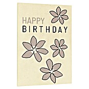 samenmaier Blumensamenmischung - und Kräutermischung Grußkarte (Happy Birthday, Ein- und mehrjährige Arten) | BAUHAUS