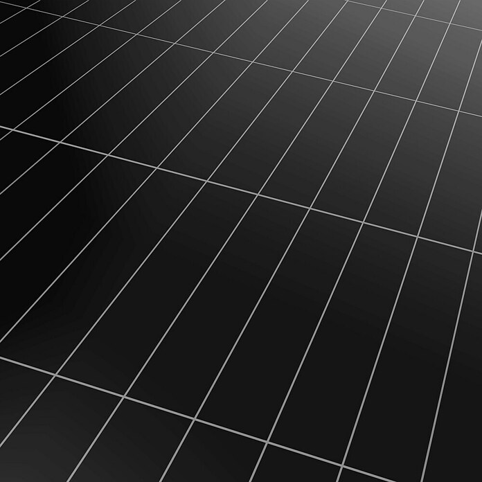 Revêt Wandpaneel SPC Wall Butcherblock (1 200 x 600 mm, Butcherblock Black High Gloss, Hochglänzend) | BAUHAUS