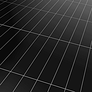 Revêt Wandpaneel SPC Wall Butcherblock (1 200 x 600 mm, Butcherblock Black High Gloss, Hochglänzend)