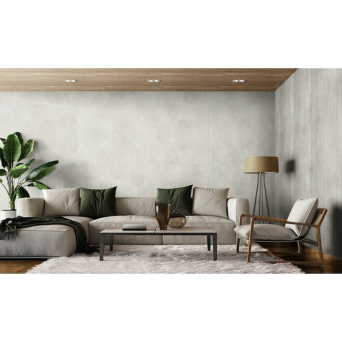 Revêt Wandpaneel SPC Wall (1 200 x 600 mm, Beige Matt) | BAUHAUS