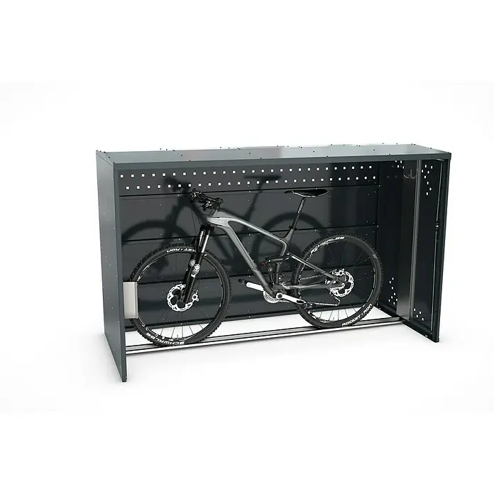 WSM Fahrradgarage BikeBox 1 Giebeldach - Anthrazit
