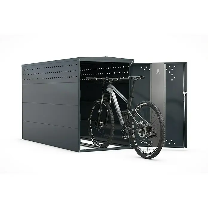 WSM Fahrradgarage BikeBox 1 Giebeldach - Anthrazit