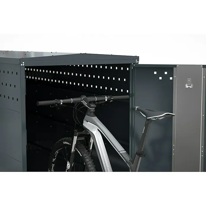 WSM Fahrradgarage BikeBox 1 Giebeldach - Anthrazit
