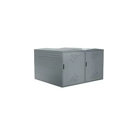 WSM  Fahrradgarage BikeBox 1 XL Giebeldach 2er Set