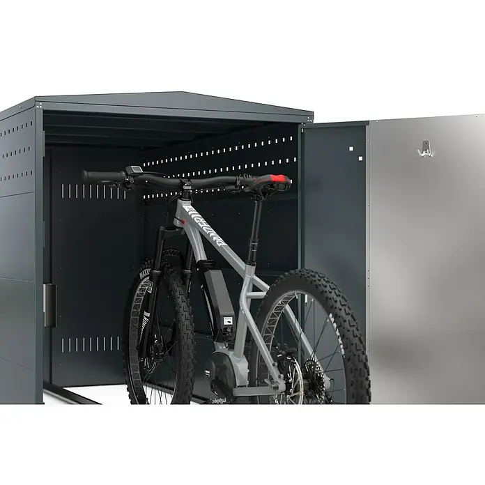 WSM Fahrradgarage BikeBox 1 XL Giebeldach - Anthrazit