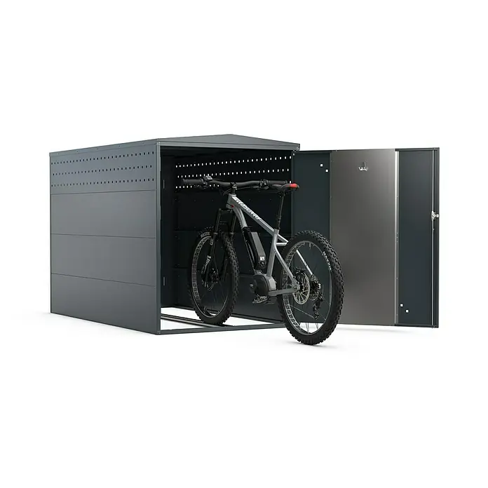 WSM Fahrradgarage BikeBox 1 XL Giebeldach - Anthrazit