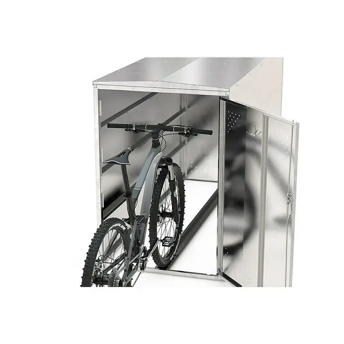 WSM Fahrradgarage BikeBox 1 Basic - Silber