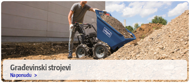 Građevinski kiper u radu