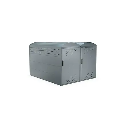 WSM  Fahrradgarage BikeBox 1 Bogendach 2er Set