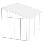 Palram – Canopia Seitenwand (Weiß, L x B x H: 257 x 6,7 x 305 cm) | BAUHAUS
