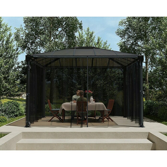 Palram – Canopia Fliegengitter-Vorhang für Martinique Pavillon (B x H: 400 x 220 cm) | BAUHAUS