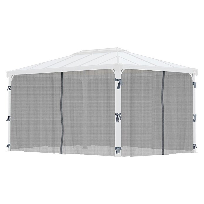Palram – Canopia Fliegengitter-Vorhang für Martinique Pavillon (B x H: 400 x 220 cm) | BAUHAUS