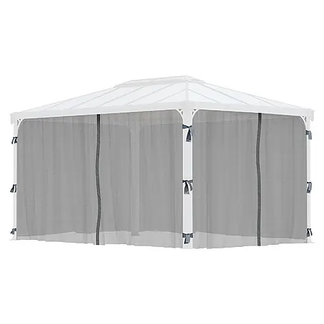 Palram – Canopia Fliegengitter-Vorhang für Martinique Pavillon