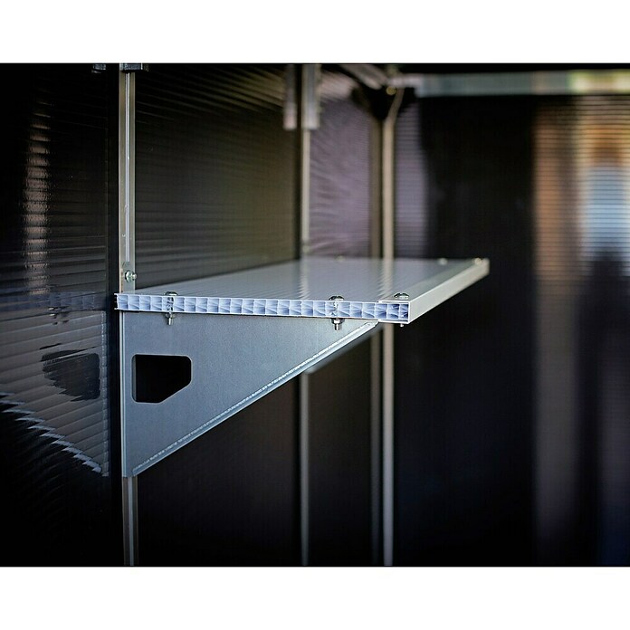Palram – Canopia Fachboden (L x B: 83 x 30 cm, Schwarz) | BAUHAUS