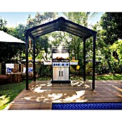 Palram – Canopia Grillpavillon Austin (B x T: 240 x 180 cm, Farbe Gestell: Anthrazit, Aluminium) | BAUHAUS