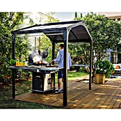 Palram – Canopia Grillpavillon Austin (B x T: 240 x 180 cm, Farbe Gestell: Anthrazit, Aluminium) | BAUHAUS