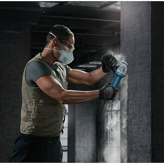 Bosch Professional Elektro-Winkelschleifer GWS 9-125 S (Durchmesser Scheibe: 125 mm, Leerlaufdrehzahl: 2 800 U/min - 11 000 U/min) | BAUHAUS