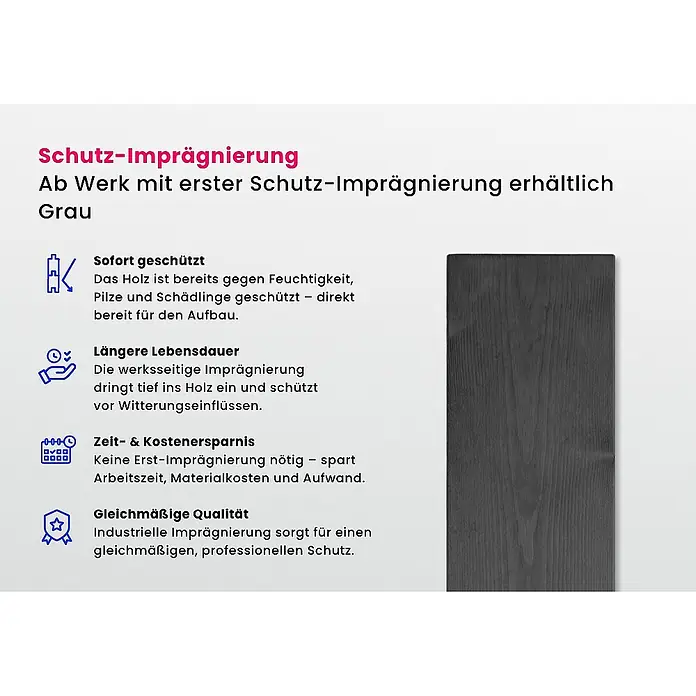Alpholz Gartenhaus Palermo - Außenmaß inkl. Dachüberstand (B x T): 331 x 331 cm, Holz, Grau