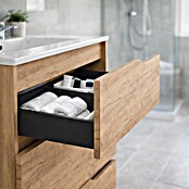 Conjunto de mueble de baño Riva (Ancho: 80 cm, Roble, 3 pzs.) | BAUHAUS