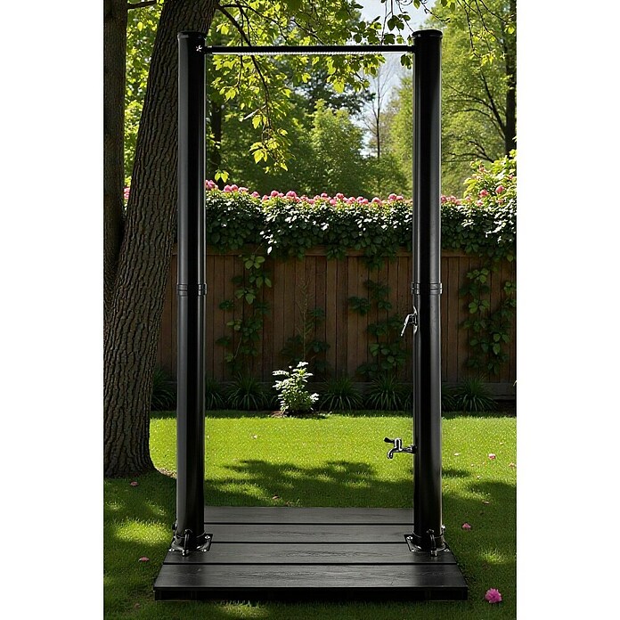 myPool Solarni tuš Duo  (Višina: 219 cm, Plastika, 40 l) | 8337 - Outdoorduschen | ICIC - Pools / Whirlpools Zubehör | ICI - Pools & Zubehör | IC - Freizeit im Garten | I - Stadtgarten | BAUHAUS