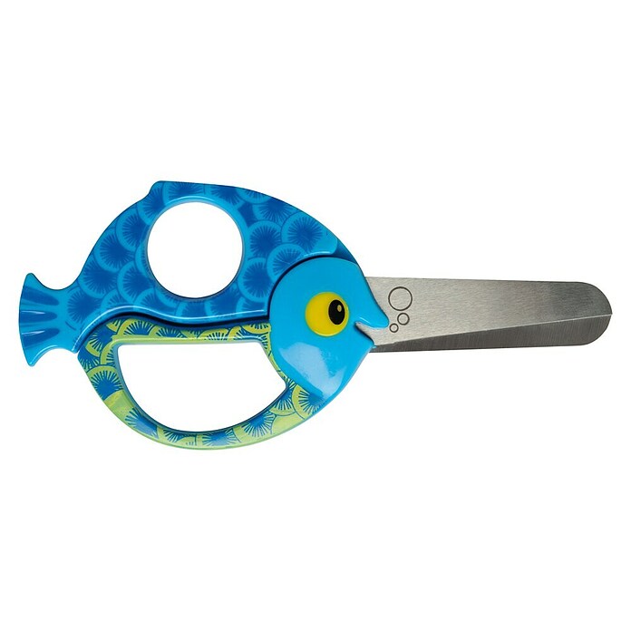 Fiskars Bastelschere Tierscheren Fisch 4+ (Länge: 138 mm) | BAUHAUS