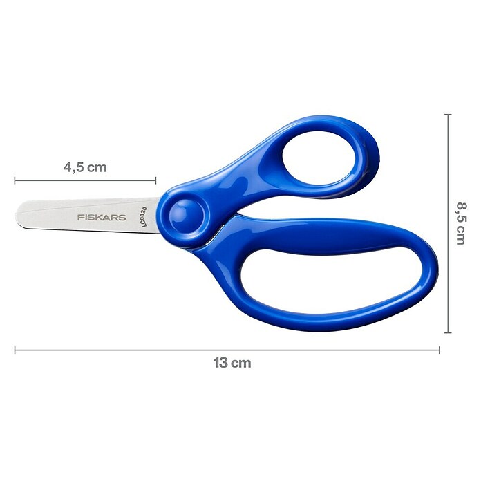 Fiskars Bastelschere (Länge: 131 mm, Blau) | BAUHAUS