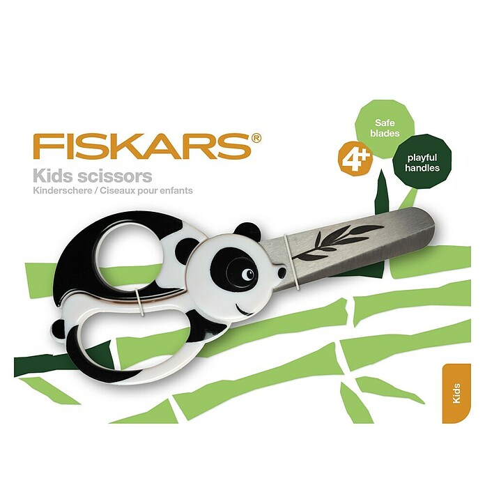 Fiskars Bastelschere Panda 4+ (Länge: 131 mm) | BAUHAUS