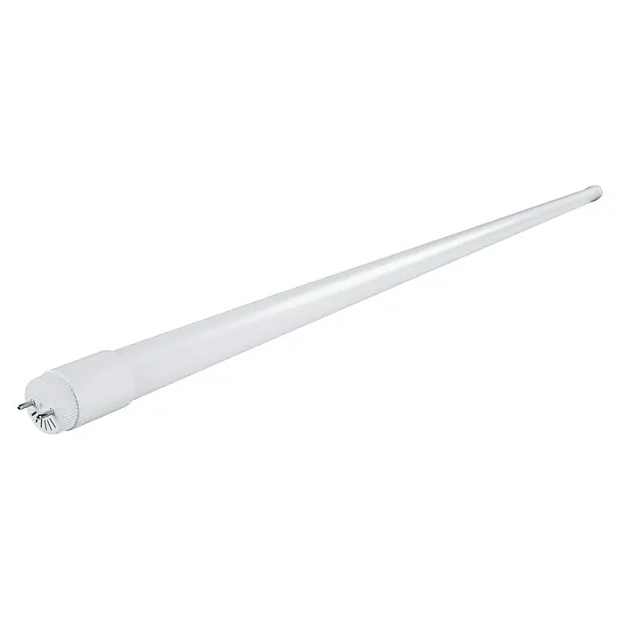 Voltolux Tubo LED - Largo: 120 cm, Blanco neutro, 18 W, 1.800 lm, G13 - Imagen de un tubo LED. Esta iluminación energéticamente eficiente proporciona una solución brillante y duradera para diversas aplicaciones.