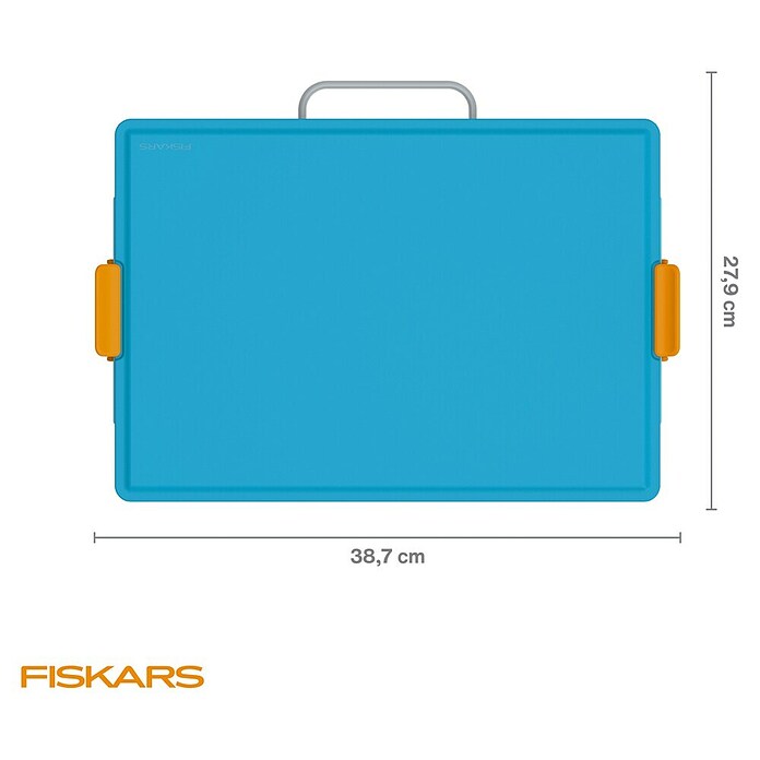 Fiskars Werkzeugkoffer Bastelbox Kids (L x B x H: 386 x 77 x 252 mm, Kunststoff) | BAUHAUS