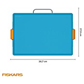 Fiskars Werkzeugkoffer Bastelbox Kids (L x B x H: 386 x 77 x 252 mm, Kunststoff) | BAUHAUS