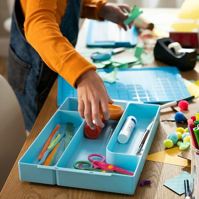 Fiskars Werkzeugkoffer Bastelbox Kids (L x B x H: 386 x 77 x 252 mm, Kunststoff) | BAUHAUS