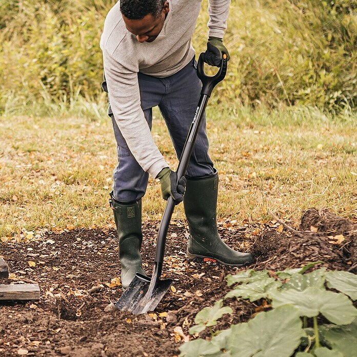 Fiskars Ergonomic Gärtnerspaten Pro (Arbeitsbreite: 20,5 cm, Länge: 1 305 mm) | BAUHAUS