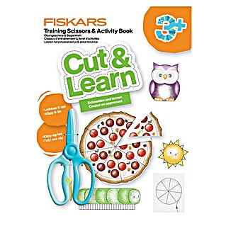 Fiskars Bastel-Set Kinderschere & Bastelheft (2 -tlg.)